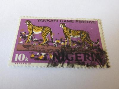 Známky Nigérie 1976, Gepardi