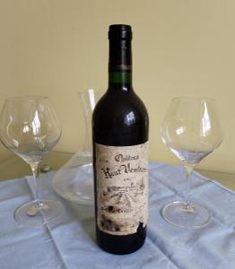 271) Francouzské archivní víno BORDEAUX CHATEAU HAUT VINTENAC 1997