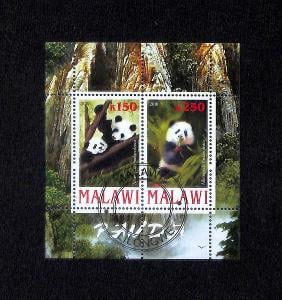 { A3/172 } - MALAWI - 2010 - FAUNA - PANDA - ČTI PODMÍNKY AUKCE