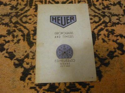HEUER CHRONOGRAPHS AND TIMERS