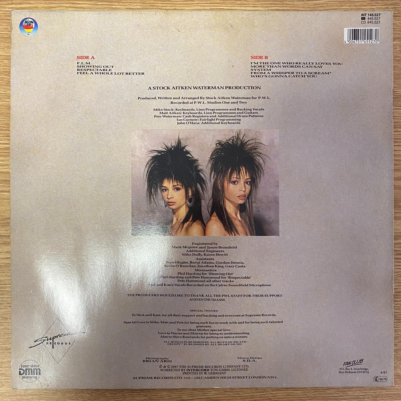 Mel & Kim – F.L.M. (WHITE VINYL) - LP / Vinylové desky