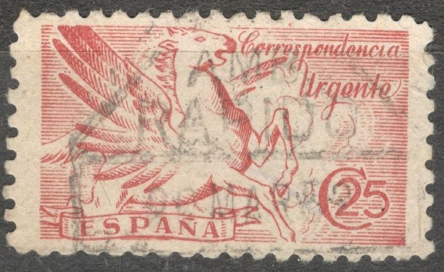 SPEŠNÁ Španielsko 1941 Mi 894 kôň Pegas, 304 - Známky
