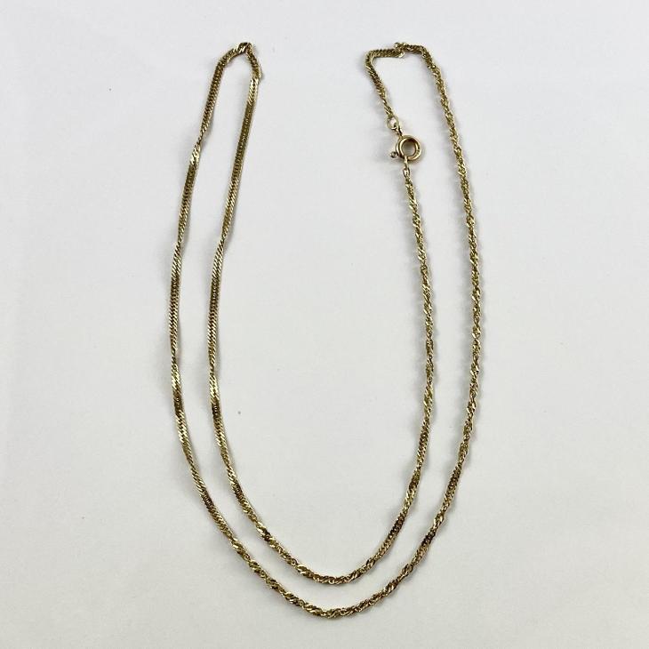 Řetízek zlatý 3,00 g Au (585/1000) 52 cm Ev. č. 369 - Šperky