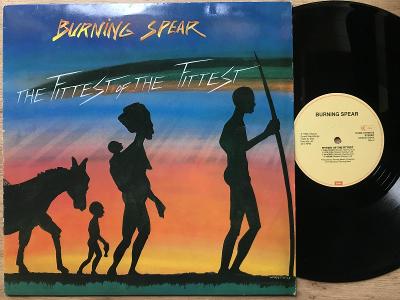 Burning Spear The Fittest Of The Fittest LP ROOTS REGGAR 1983 EX-VG+