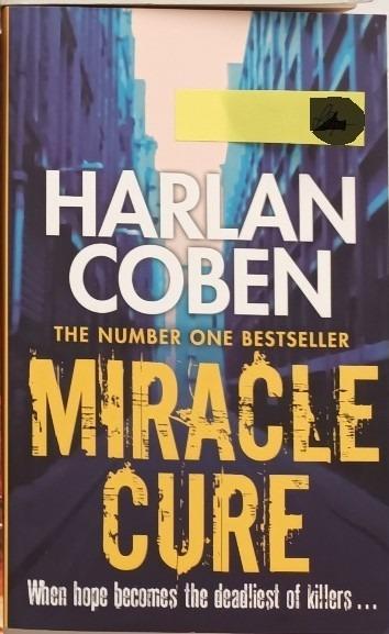 THE MIRACLE CURE HARLAN COBEN BEST SELLER, VÝBORNÝ STAV v angličtině
