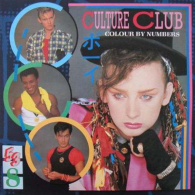 LP - CULTURE CLUB - COLOUR BY NUMBERS - (VG-)