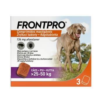 žvýkací tablety pro psy-proti blechám a klíšťatům/25-50kg/