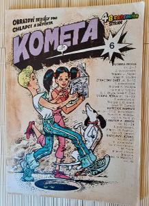 Kometa č. 6 - 1989 - Saudek, Foglar, komiksy 