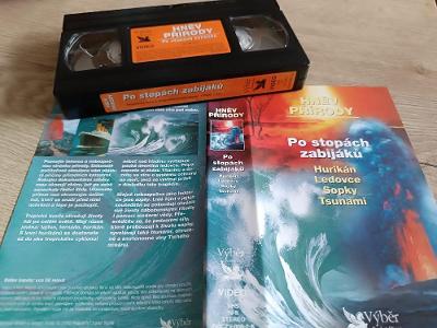 VHS kazeta / Hněv přírody - Po stopách zabijáků ( bez obalu )  