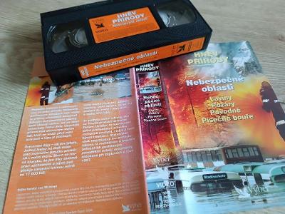 VHS kazeta / Hněv přírody - Nebezpečné oblasti ( bez obalu )   