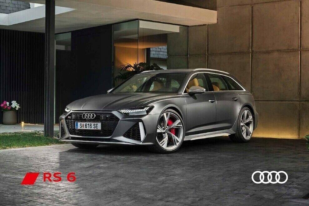 Audi RS6 prospekt 10 / 2019 model 2020 AT - Motoristická literatúra