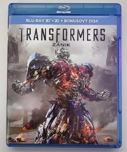 Transformers Zánik 2D+3D na Blu-ray