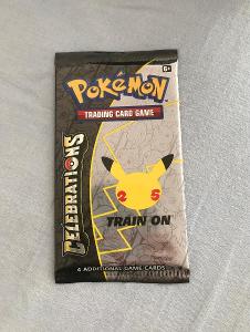 Pokémon TCG Celebrations booster pack, Balíček karet Pokémon