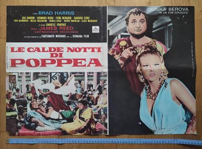 Starý filmový plakát Le calde notti (1969) Olga Schoberová