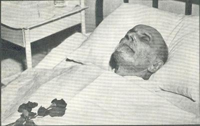 10D8667 Úmrtní foto T.G. Masaryk - R!