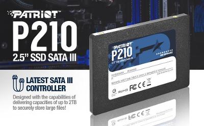 SSD disk PATRIOT 512GB 2,5" SATA III 3D NAND 