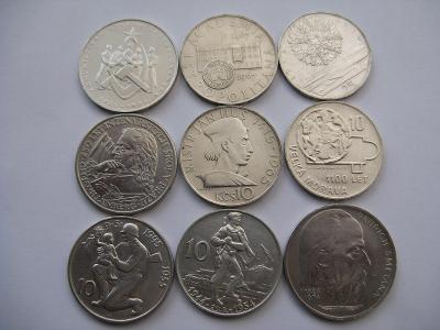 Pamětní stříbrné mince