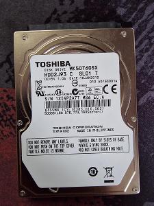 Toshiba 500GB / 2,5" / SATA