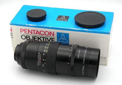 Objektiv PENTACON 4/200 v pěkném funkčním stavu, Baj EXA