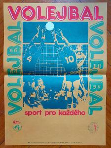 13 - Volejbal - sport pro každého plakát A2 Antonín Kalcovský
