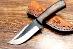 77/ Lovecky nôž. Nôž z vysoko uhlíkovej ocele 1095. Bushcraft - Šport a turistika