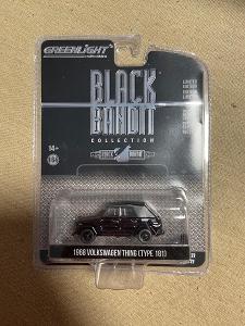 GREENLIGHT 1/64 28110 Volkswagen Thing (type 181) 1968, BLACK bandit