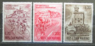 San Marino 1965 Giro d’Italia Mi# 830-32 1624