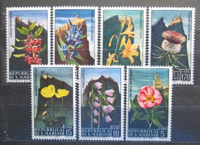 San Marino 1967 Květiny Mi# 880-86 1625