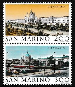 San Marino 1981 Vídeň Mi# 1227-28 1628