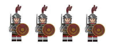 4 x římský voják