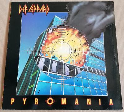 LP DEF LEPPARD- PYROMANIA/EX+, 1983