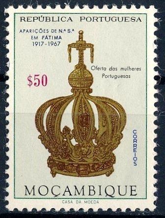 Mosambik 1967 **/Mi. 539 , komplet , zjevení Panny Marie z Fatimy /22/