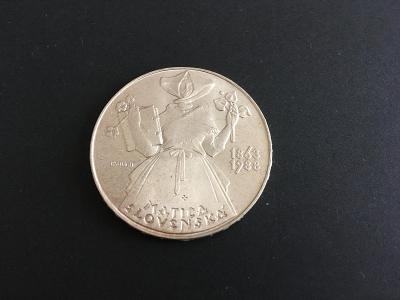 Pamětní stříbrná mince 500 Kčs Matica Slovenská