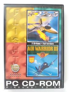 PC - IF 22 v.5 + AIR WARRIOR 3 (retro 2001) Top NOVÁ