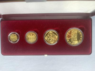 sada zlatých mincí 1996