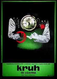 64 - Kruh se uzavírá filmový plakát A3 Vojmír Frič