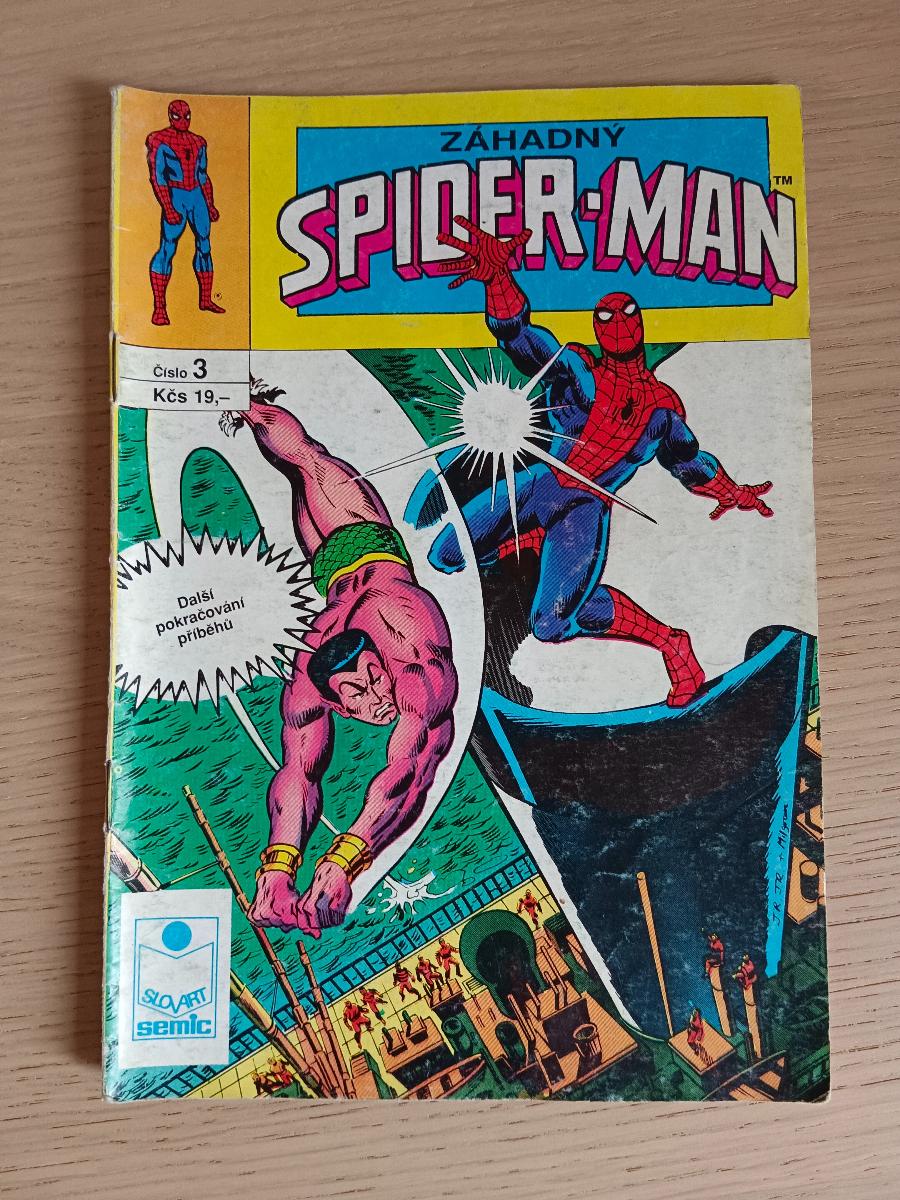 Záhadný Spider-Man 3 (Semic Slovart) - Knihy a časopisy