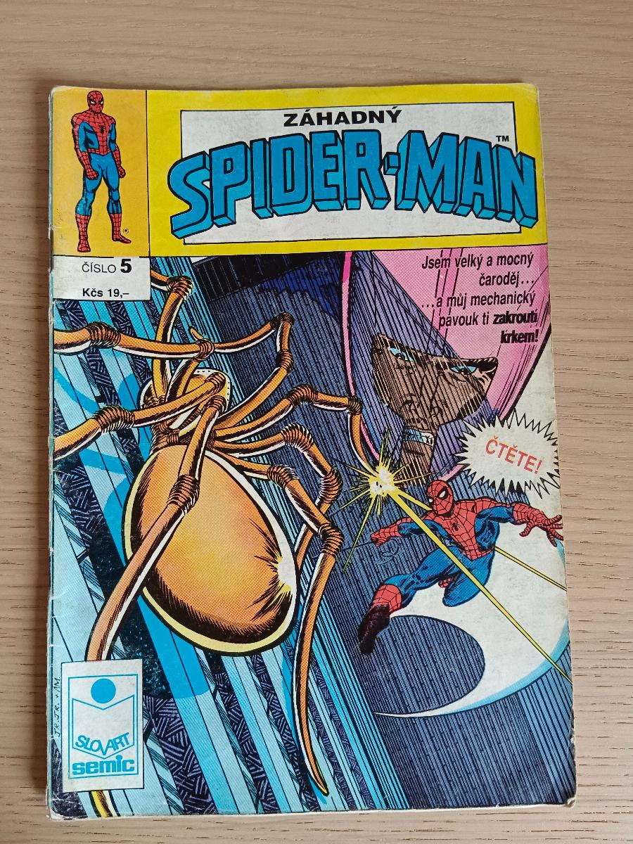 Záhadný Spider-Man 5 (Semic Slovart) - Knihy a časopisy