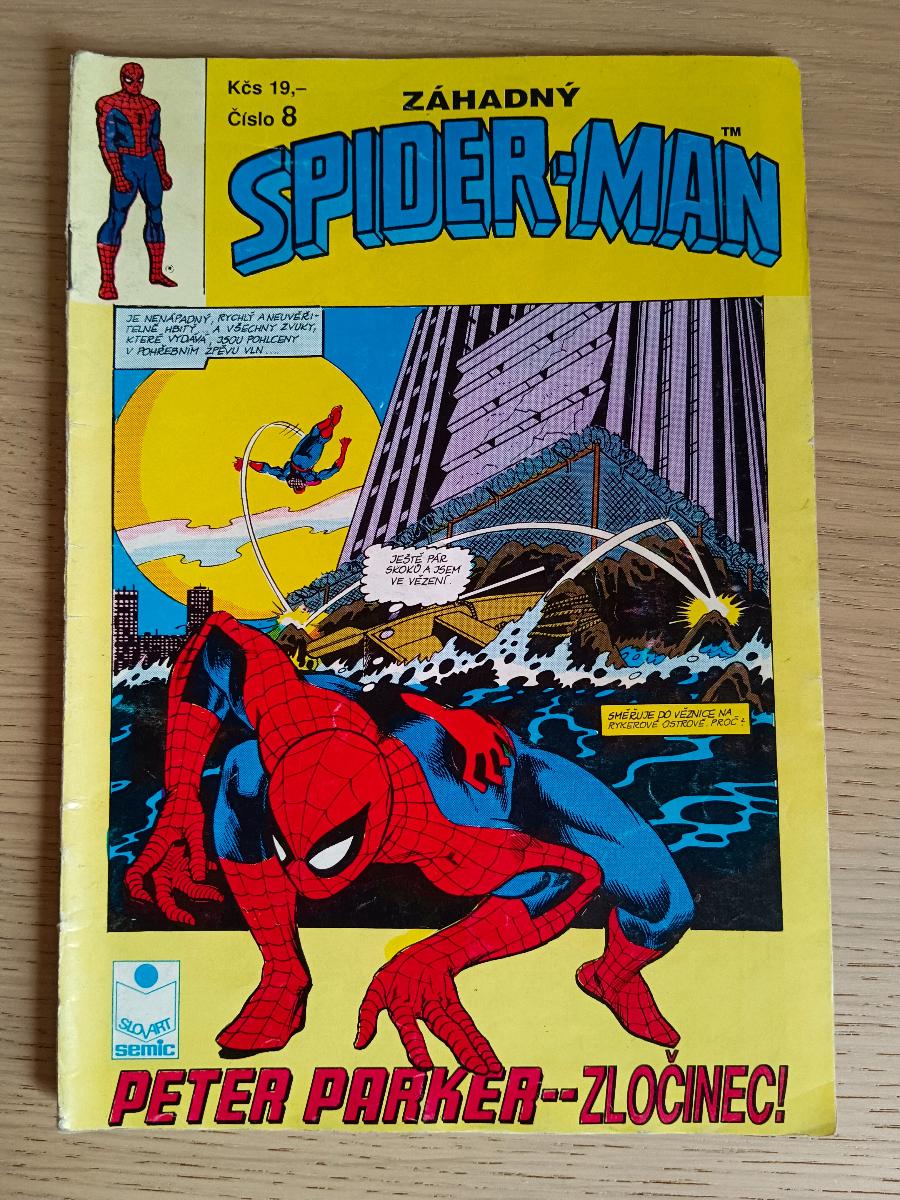 Záhadný Spider-Man 8 (Semic Slovart) - Knihy a časopisy