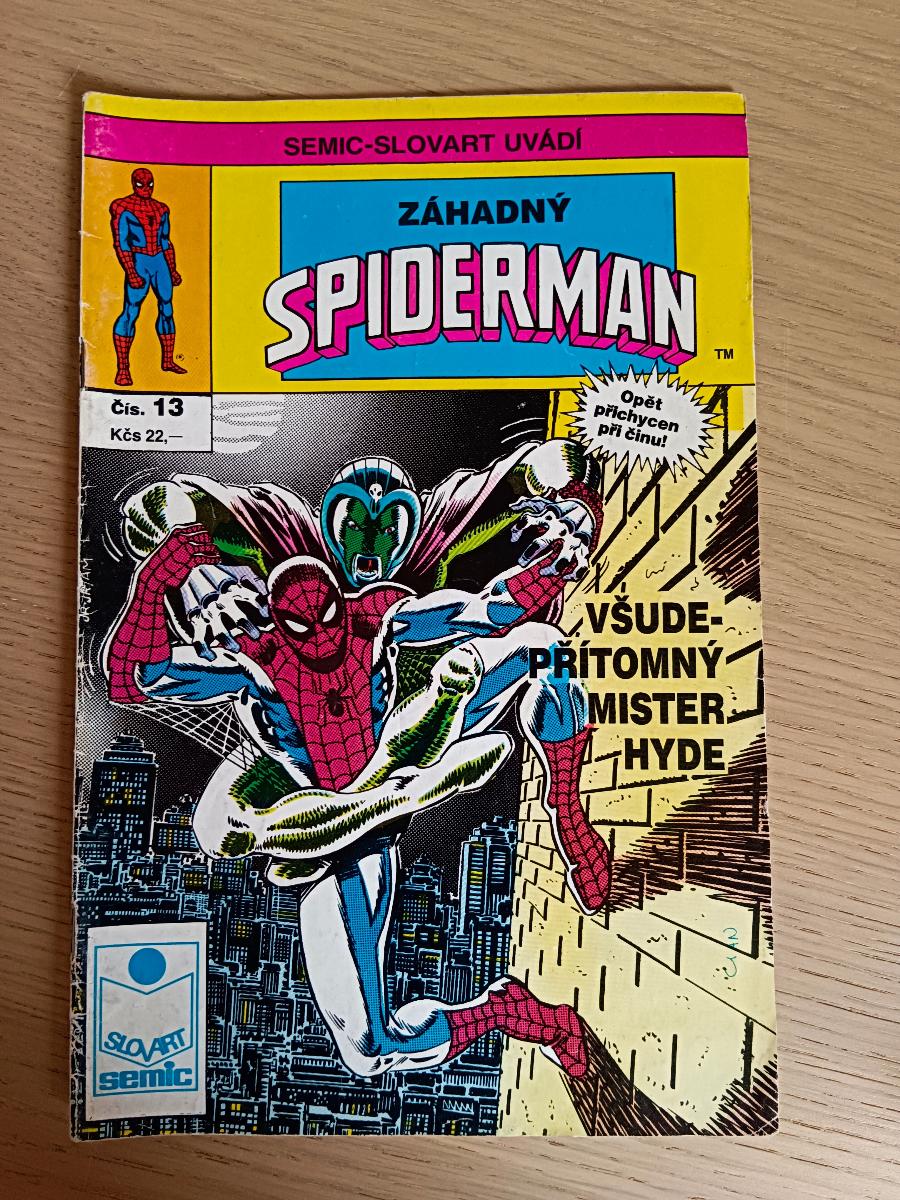Záhadný Spider-Man 13 (Semic Slovart) - Knihy a časopisy