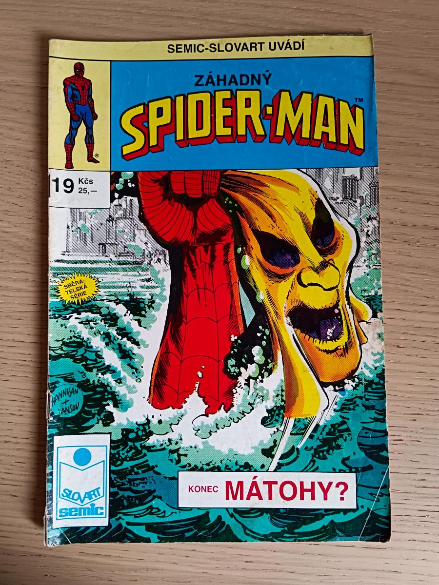 Záhadný Spider-Man 19 (Semic Slovart) - Knihy a časopisy