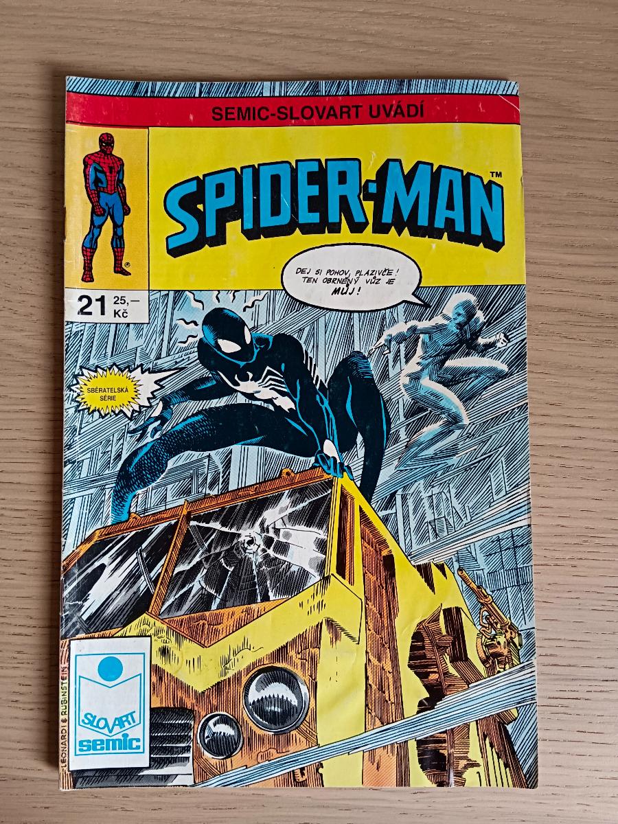 Záhadný Spider-Man 21 (Semic Slovart) - Knihy a časopisy