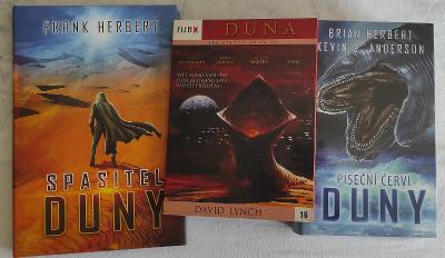 Duna - Frank Herbert + DVD Duna - D. Lynch - Rarita
