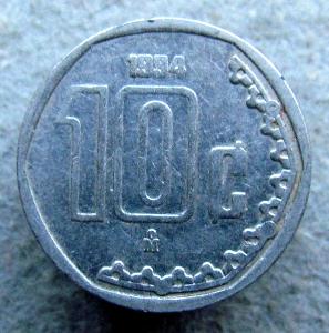 Mexiko 10 centavos 1994