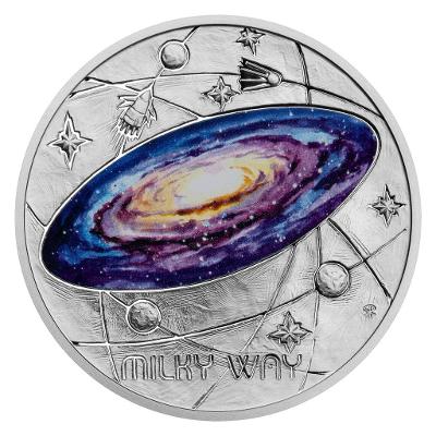 Stříbrná mince Mléčná dráha - Mléčná dráha proof