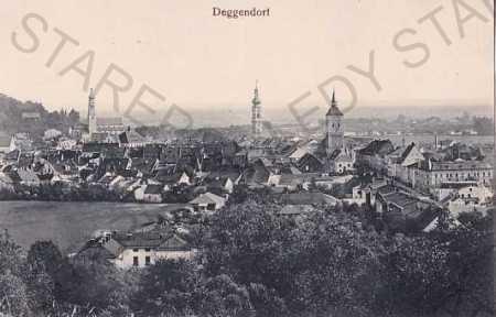 Deggendorf, Dolní Bavorsko, Německo, celkový pohle