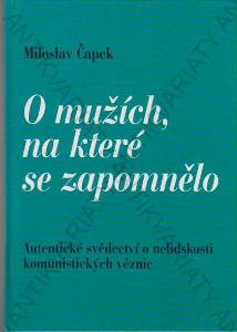O mužích,na které se zapomnělo Miloslav Čapek 2000