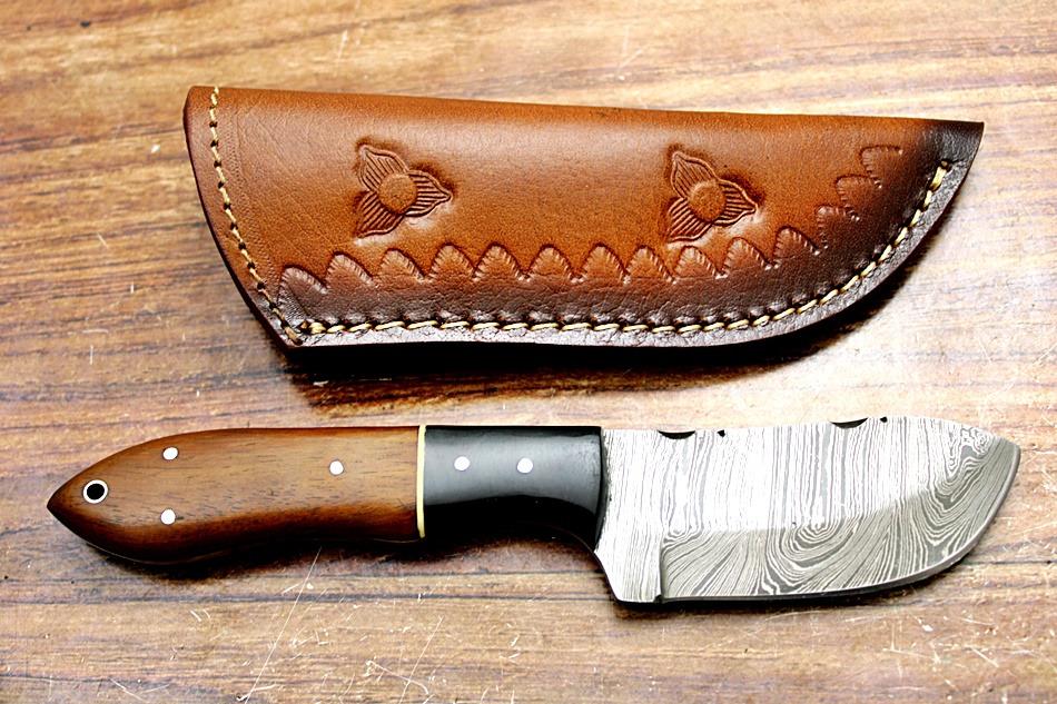 79/ Damaškový lovecky nůž. Rucni vyroba   - Sport a turistika