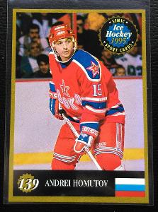 1995 Semic Hockey Rusko #139 Andrej Chomutov