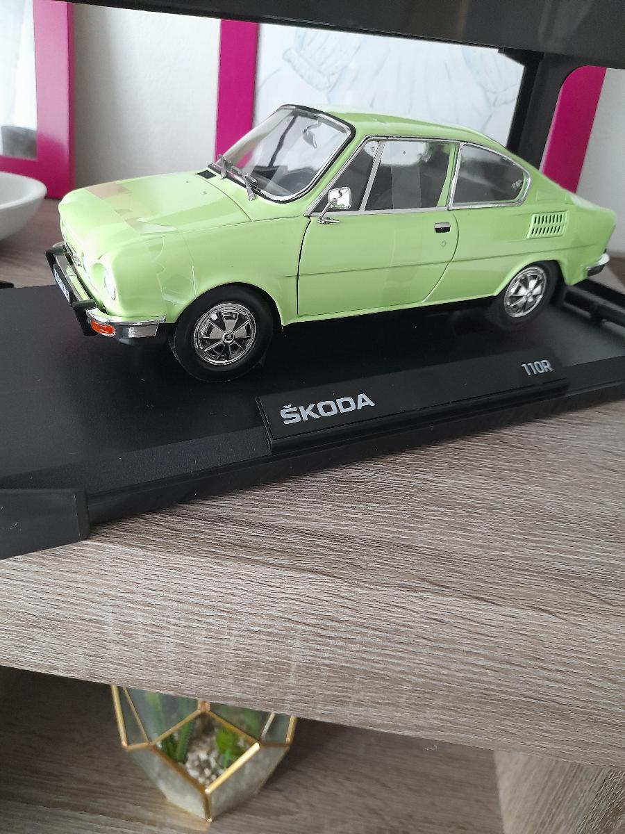 ŠKODA 110 R COUPÉ (Model 1980), ABREX, 1:18 - Modely automobilov